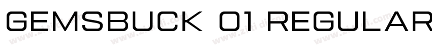 gemsbuck 01 regular字体转换